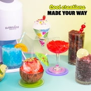 Hawaiian Shaved Ice S900 Machine, Slush Shaver Snow Cone Maker, Hawaii Style, 55 Watts, White