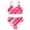 Hot Pink, variant on REDARER Girls Two Piece Split Bathing Hot Spring Children's Swimsuit Girls Bikini Swimsuit,Girls Swimsuit,6-7 Years