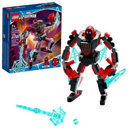 LEGO Marvel Spider-Man Miles Morales Mech Armor 76171 Collectible Construction Toy (125 Pieces)