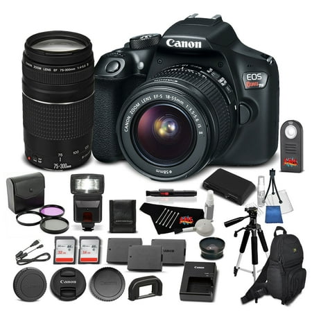 Canon EOS Rebel T6 Digital SLR Camera Bundle with EF-S 18-55mm f/3.5-5.6 IS...