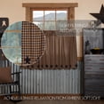 thumbnail image 2 of Primitive Tier Set Country Star Scalloped Tier Cafe Kitchen Window Curtains TCC Brands, 2 of 5