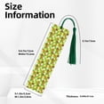 thumbnail image 3 of Kdxio St. Patrick's Day3 Print Metal Tassel Bookmarks,Perfect Gift for Art Lovers and Bookworms Metal Bookmarks for Women, 3 of 8
