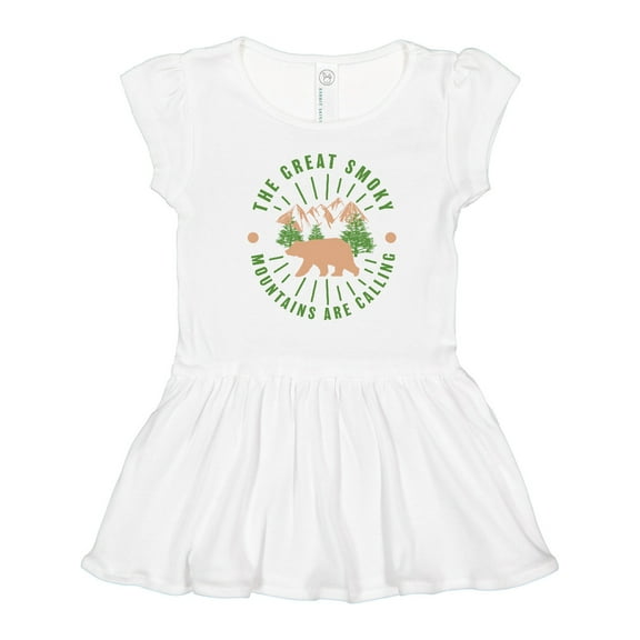 Inktastic The Great Smoky Mountains Are Calling Girls Toddler Dress