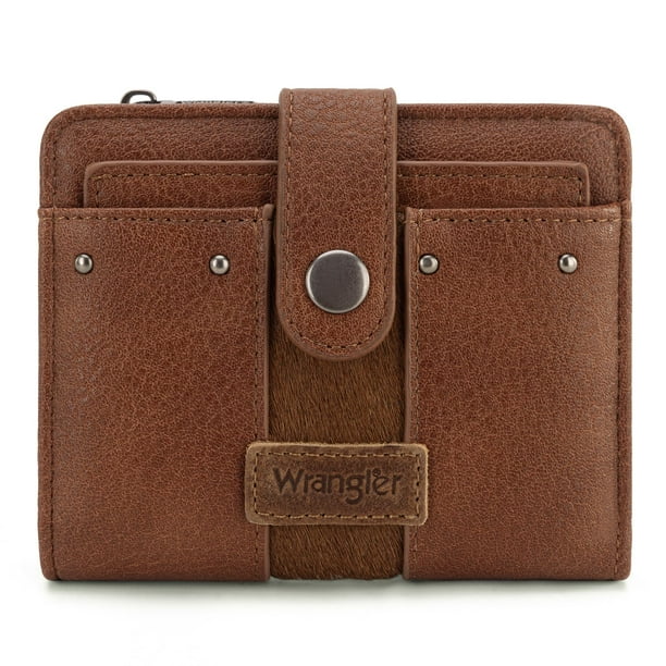 Cartera Montana West X Wrangler de Piel de Vaca para Mujer Marrón