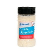 Bakerpan White Nonpareils Sprinkles - 7 Ounces Sprinkles for Cake Decorating - Edible Nonpareils for Cupcakes, Ice Cream, Cake Decorations