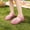 Pink, variant on BRGZLK Toddler Girls Jelly Sandals Summer 2026 Cute Closed Toe Soft Sole Breathable Sandal Kids Lightweight Casual Princess Shoes with Ankle Strap White 6.5-7 Years
