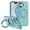 Blue, variant on 360 Degree Rotatable Ring Case for iPhone 17 , (Compatible with MagSafe) Shockproof Phone Cover with Stand & Ring Holder