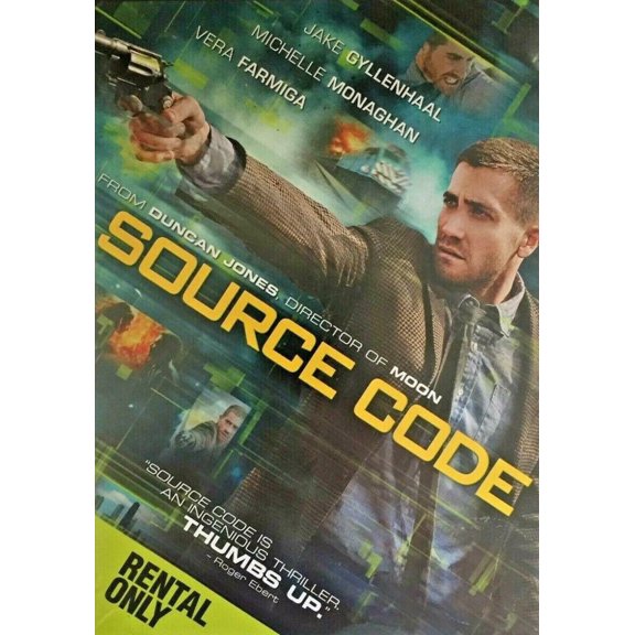 Source Code (DVD, 2011, Widescreen, Rental Exclusive) NEW