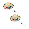 thumbnail image 5 of IBASETOY Assorted Color Dog Sombrero Hat for Pets Mexican Party Supplies Birthday Cosplay Accessories Synthetic Material, 5 of 8