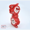 thumbnail image 1 of 360° Rotatable Bicycle Headlight Mount: Secure, Durable Front Light Holder for Mountain & Sport Bikes – Easy Install, Compact Design Cycling Accessory (Red + White), 1 of 6
