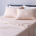 thumbnail image 5 of ZMLEVE Cotton Jersey Bed Sheet Set - King, Blush, 5 of 5