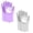 Gray and purple two-tone, variant on 2-Pair Pet Hair Remover Glove for Dogs and Cats Washing, Grooming, & Deshedding – Multipurpose Silicone Dog Bath Gloves, Cat Brush Glove Mitt for Pet Cleaning & Household Use (pink & Blue)