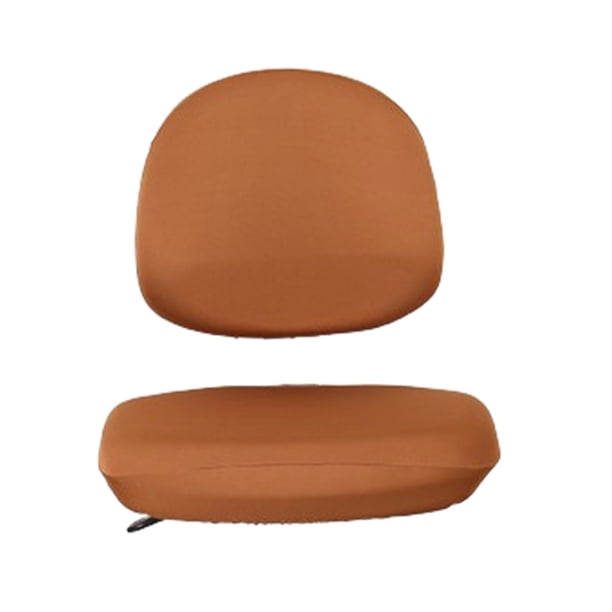 Bewildely Funda de poliéster para silla, cinturón elástico, protección contra la suciedad, textura de alta gama, artesanía exquisita, suave, Decoración del hogar Café