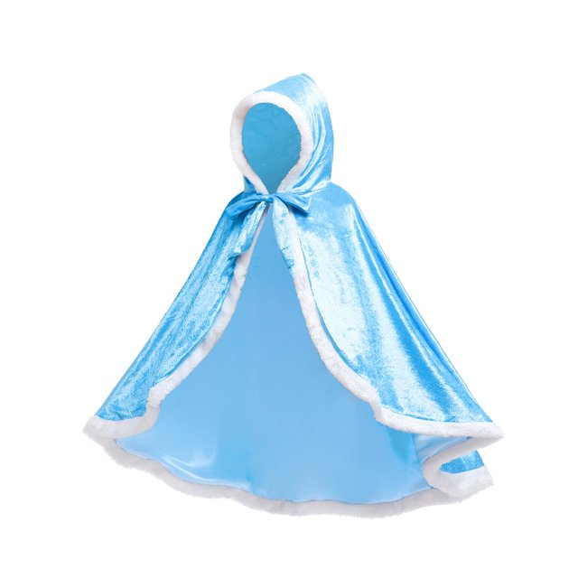 Capa con capucha Costume Familycrazy Princess para niñas