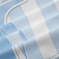 thumbnail image 5 of Manfei Blue Ribbon Bow Tie Blackout Curtains Set of 2 (52x84 Each),Alphabet L Pattern Curtain, 5 of 6