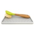 thumbnail image 2 of Bandeja organizadora de fregadero de cocina de silicona Happitasa gris claro, 2 of 8