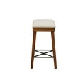 thumbnail image 4 of Linon Dawson Counter Stool with Metal Stretchers, 4 of 5