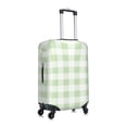 thumbnail image 3 of Uemuo Pistachio Green Checkboard Printed Washable Luggage Cover - Fashion Suitcase Protector Fits 18-32 Inch Luggage -, 3 of 9
