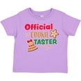 thumbnail image 3 of Inktastic Christmas Official Cookie Taster with Bell and Star Cookie Boys or Girls Toddler T-Shirt, 3 of 5