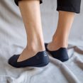 thumbnail image 2 of 6 Pairs Men Socks Non-slip Solid Color Low Cut Socks Boat Liner Socks for Summer, 2 of 8