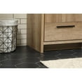 thumbnail image 5 of 24 inch single bathroom vanity in natural oak, 5 of 8