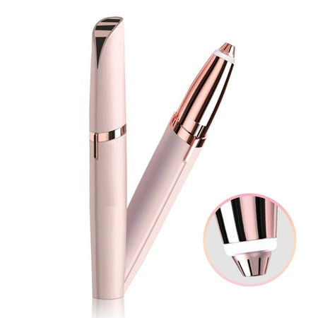 Facial Painless Hair Removal Brows Eyebrow Hair Remover Blush, Women's Painless Hair Remover for Nose, Eyebrow Hair, Face Lip, Finishing touch Flawless As Seen On TV