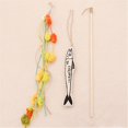 thumbnail image 5 of Cat Wand Teaser Stick for Kittens Interactive Cat Toy Teaser with Tassel, 5 of 5