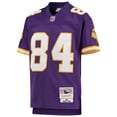 thumbnail image 2 of Youth Mitchell & Ness Randy Moss Purple Minnesota Vikings 1998 Legacy Retired Player Jersey, 2 of 3