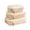 A001- Beige, variant on Travel Packing Organizers, Compression Packing Cubes for Travel, Packing Bags for Travel, Luggage Organizer Bags Set, 3-Piece Beige Lightweight Expandable Clothing Storage