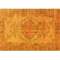 thumbnail image 1 of Ahgly Company Machine Washable Indoor Rectangle Persian Yellow Traditional Area Rugs, 3' x 5', 1 of 4