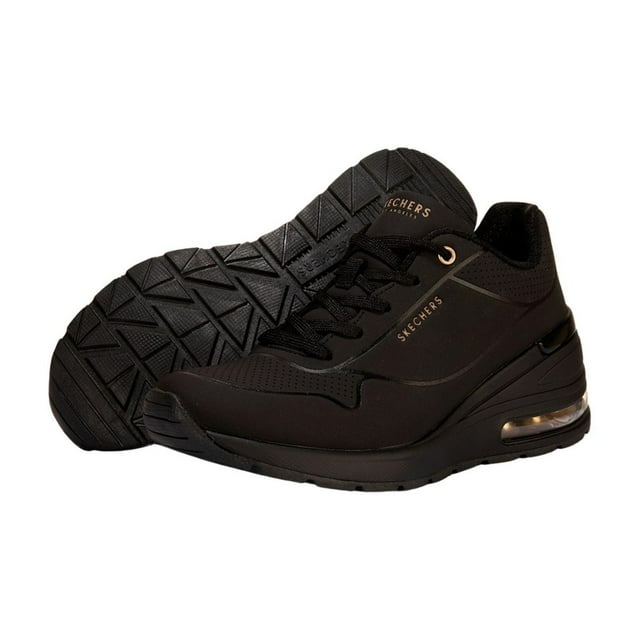 Tenis Skechers Million Air 155401/BBK Mujer Casual negro 22
