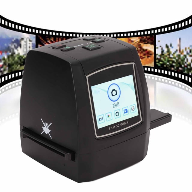 Slide N SCAN Escáner De Películas Y Diapositivas Con Pantalla LCD TFT De 2,4 Pulgadas, 22 MP Convierte Películas Negativas De 35 Mm, 126 110 Diapositivas En Fotos