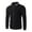 Black, variant on AOOCHASLIY Fall Clothes Men Diamond Casual Contrasting Zip Stand Collar Hoodie Jacket Coat