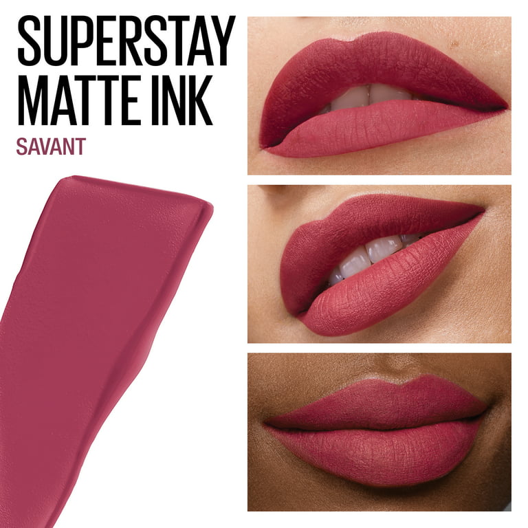 Super Ink Matte Stay Liquid Savant Maybelline Lipstick,