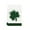 E, variant on Cinvoph St. Patrick's Day Towels for Bathroom Kitchen Super Absorbent Decorative Green Clovers Dishcloths Cleaning Rags Seasonal Decoration 18"x26"