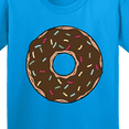 thumbnail image 4 of Inktastic Chololate Donut with Sprinkles Youth T-Shirt, 4 of 5