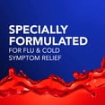 thumbnail image 5 of Vicks NyQuil Intense Flu Liquid, Nighttime Flu Medicine for Adults, Cherry, 12 fl oz, 5 of 13