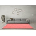 thumbnail image 3 of Ahgly Company Indoor Rectangle Solid Red Modern Area Rugs, 2' x 3', 3 of 4