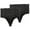 #2 2-Pack Black/Black, variant on QRIC Tummy Control Thong Shapewear for Women Seamless Shaping Panties Body Shaper Underwear (S-3XL)