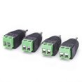 thumbnail image 2 of 4 Pcs Speaker Wire Cable To Audio Male Rca Connector Adapter Jack Plug Professional Design Shytmv, 2 of 5