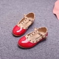 thumbnail image 4 of JDQJBZ Girl's Sandals Stud Solid Color Round Toe Buckle Dance Performance Princess Shoes Summer, 4 of 5