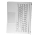 thumbnail image 4 of Keyboard For  Book 1, Silver Aluminium Alloy Type Cover, Slim Portable   Keyboard With Touchpad, Built In 11400mAh Rechargeable Lithium Ion Battery, 4 of 8