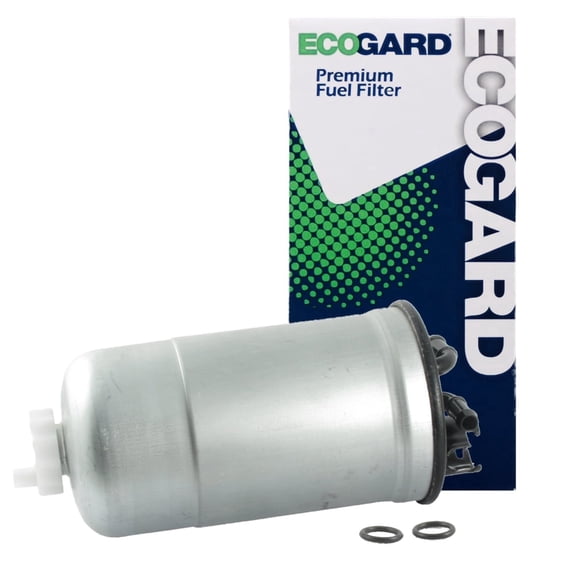 ECOGARD XF65428 Engine Fuel Filter - Premium Replacement | Fits 1999-2008 Volkswagen Jetta 1.9L; 1998-2006 Golf, Beetle 1.9L; 2004-2005 Passat 2.0L