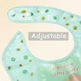 thumbnail image 6 of Amplim Infant & Baby Bibs, Waterproof, Convertible Drooling/Feeding Bib, Adjustable, Light Weight, BPA Free, Stain Resistant, Eco-Friendly, 3 Piece, 6 of 9
