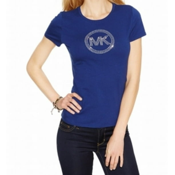 Michael Kors - Michael Kors NEW Blue Womens Size Large L Embellished