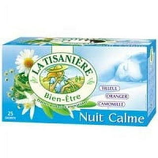  La Tisaniere Infusion Nuit Calme Miel 25 Sachets 37.5g :  Grocery & Gourmet Food