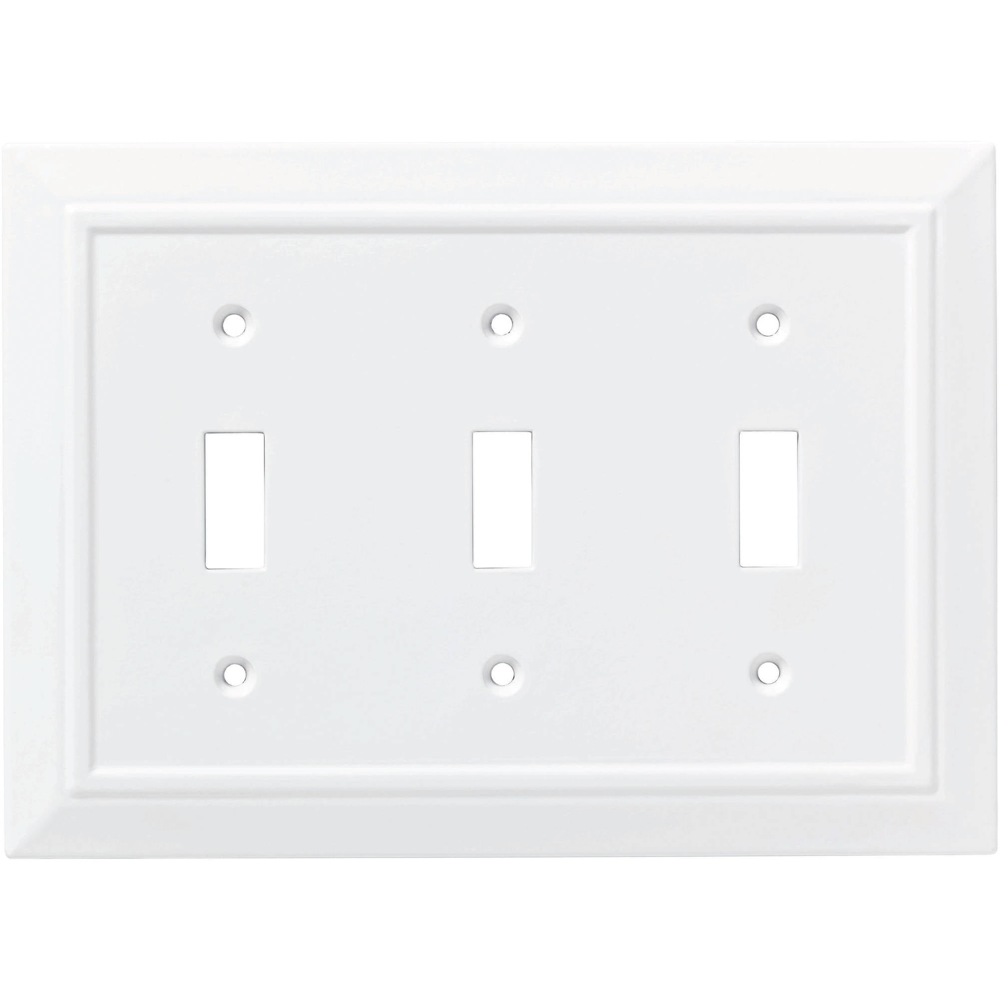 Franklin Brass W35227-SN-C Classic Architecture Quad Toggle Switch Wall Plate/Sw 