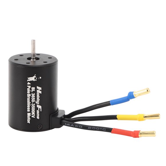 HOBBYFANS 3500KV Brushless Sensorless Motor Accessory Fit For HSP 94123 1/10 RC Car