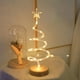 thumbnail image 4 of Decoración Navideña Volution, Luces para Árbol de Navidad, Base de Madera, 14 Pulgadas, Mini Luces para Árbol de Navidad Volution, Estrellas, Luces Blancas Cálidas, Luces de Colores., 4 of 6