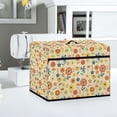 thumbnail image 5 of HELLHERO Floral Sewing Machine Dust Covers and Sewing Essentials Pockets Washable for Singer and Brother Sewing Machine, 5 of 8
